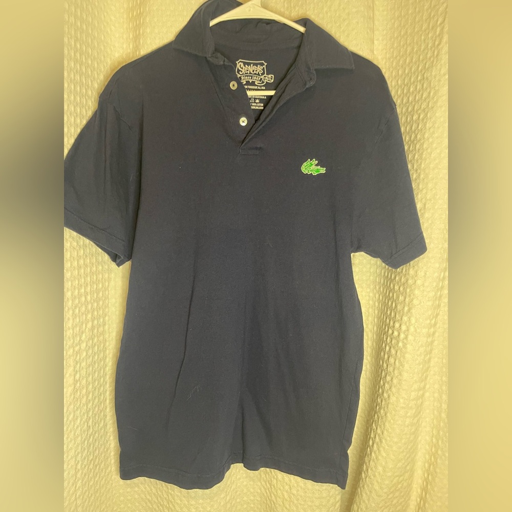 Spencer's Men's Dark Blue Polo Shirt